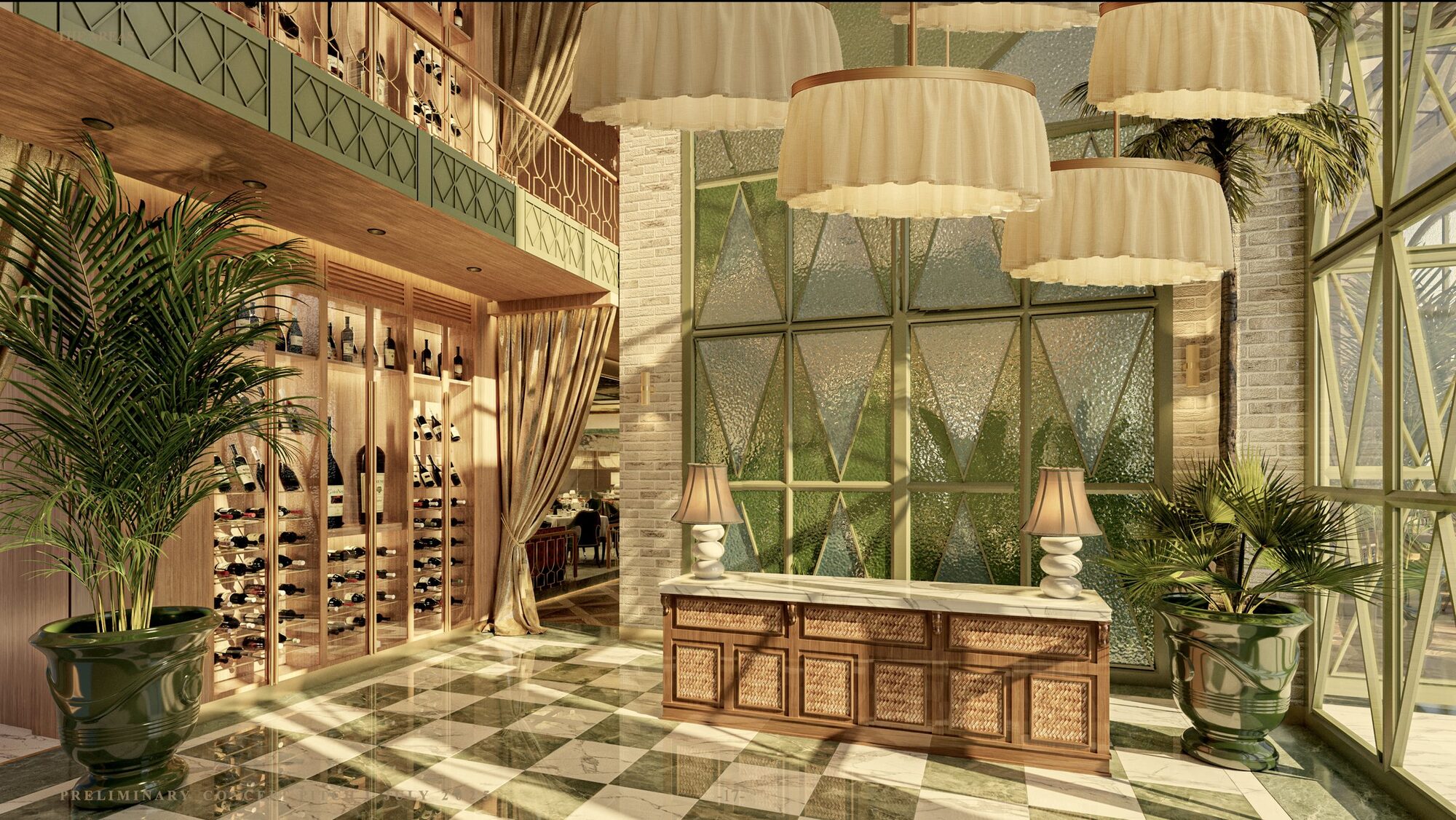 French Brasserie, Mandarin Oriental &mdash; interior view